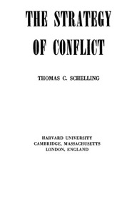 The Strategy of Conflict book cover